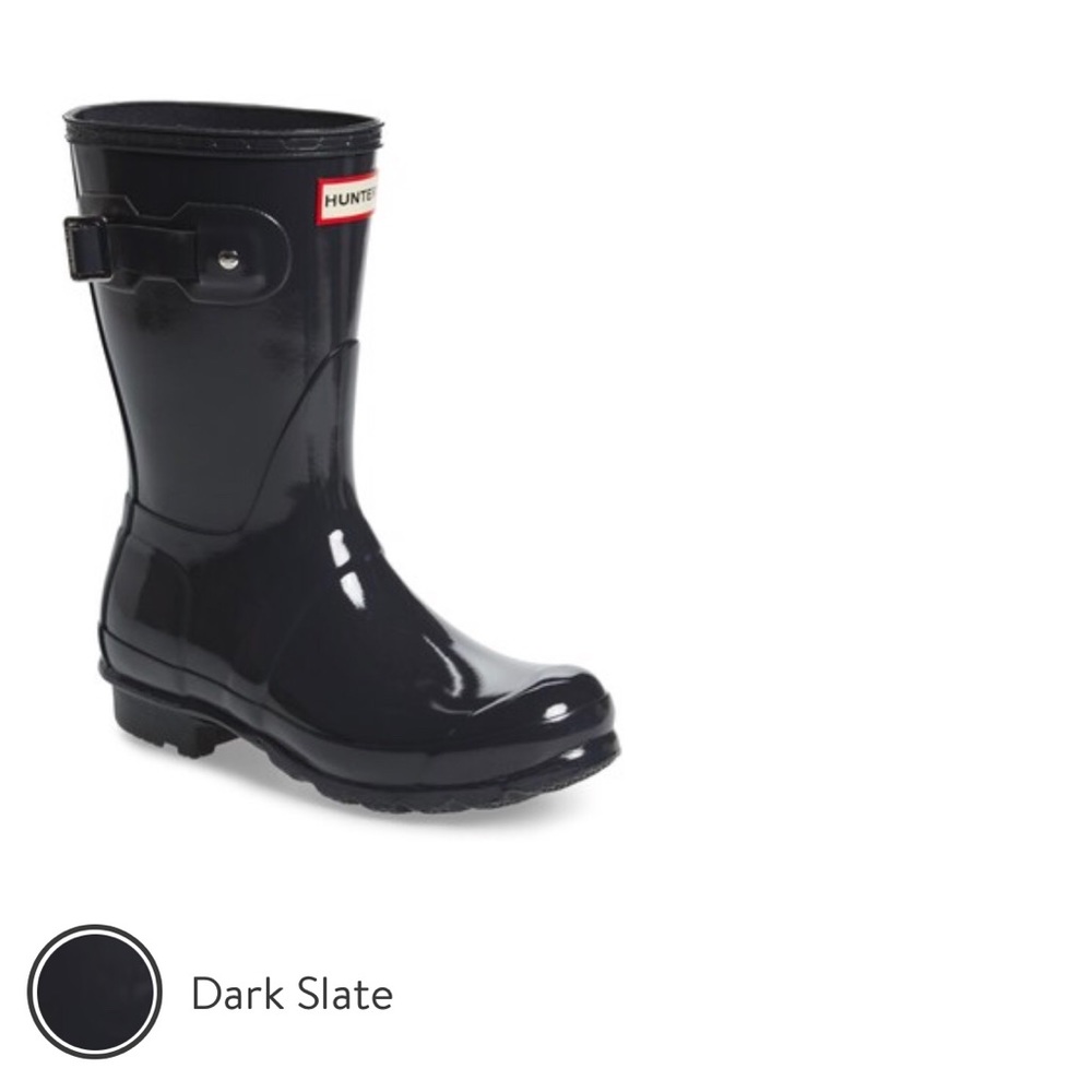 Original short Gloss Hunter rain boots